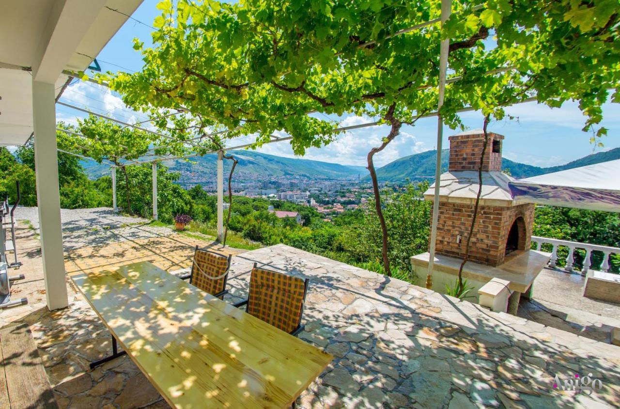 Perfect View Of Mostar - With Swimming Pool Exteriör bild