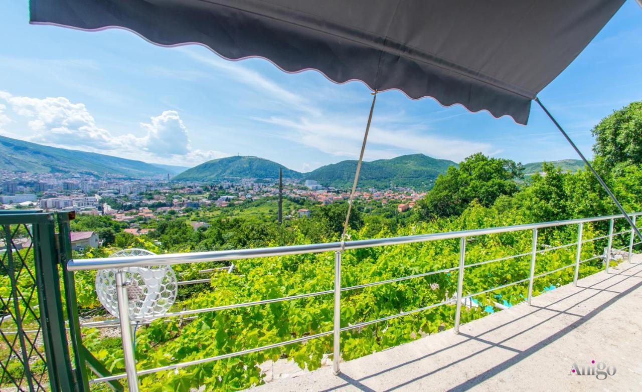 Perfect View Of Mostar - With Swimming Pool Exteriör bild